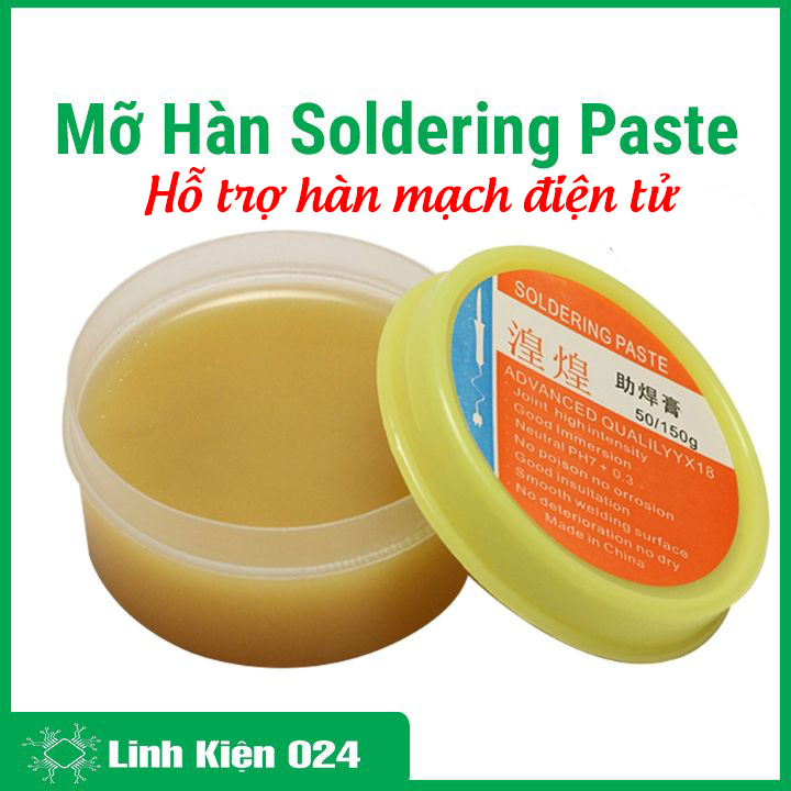 Grease tin solder support soldering circuit boards vials to soldering paste 150g, yellow, texture dense, cleaning, ball Weld