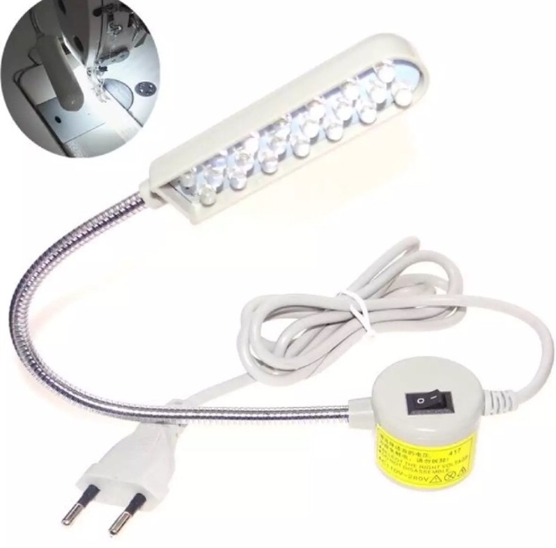 Đèn LED máy may gia đình, đèn led 20 bóng siêu sáng có nam châm
