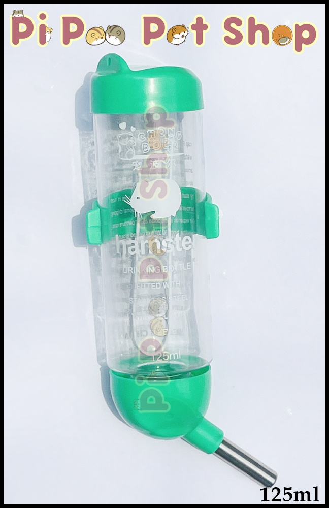 Bình nước bi nhập 125ml cho Hamster và thú cưng