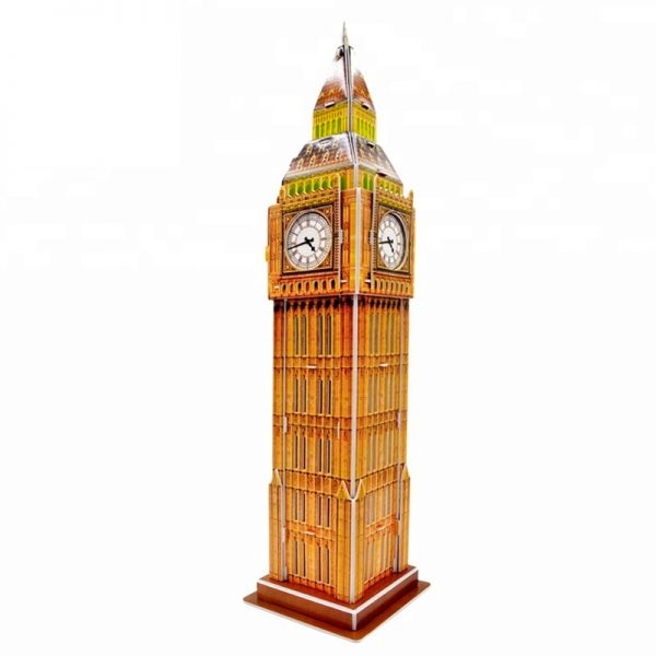 Mô Hình Giấy 3D Magic Puzzle: Tháp Đồng Hồ Big Ben G268-36