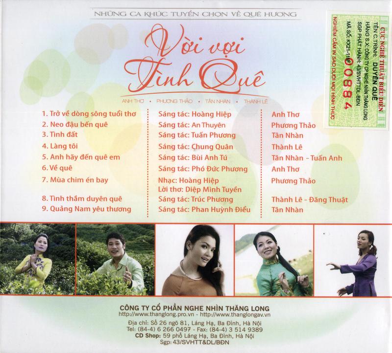 bộ 4 đĩa cd nhạc tân nhàn 2