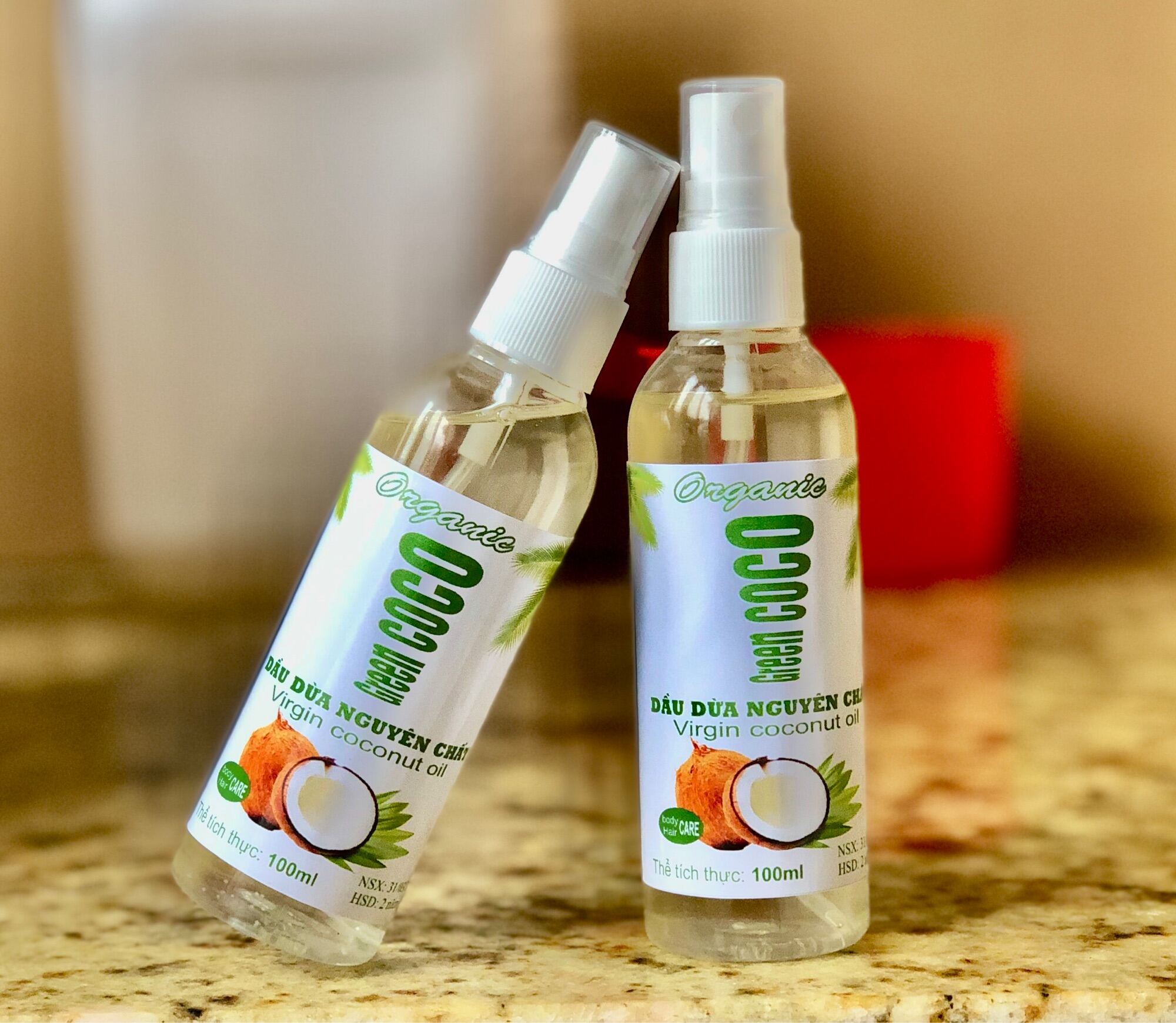 Tinh dầu dừa ép lạnh 100ml hàng chuẩn