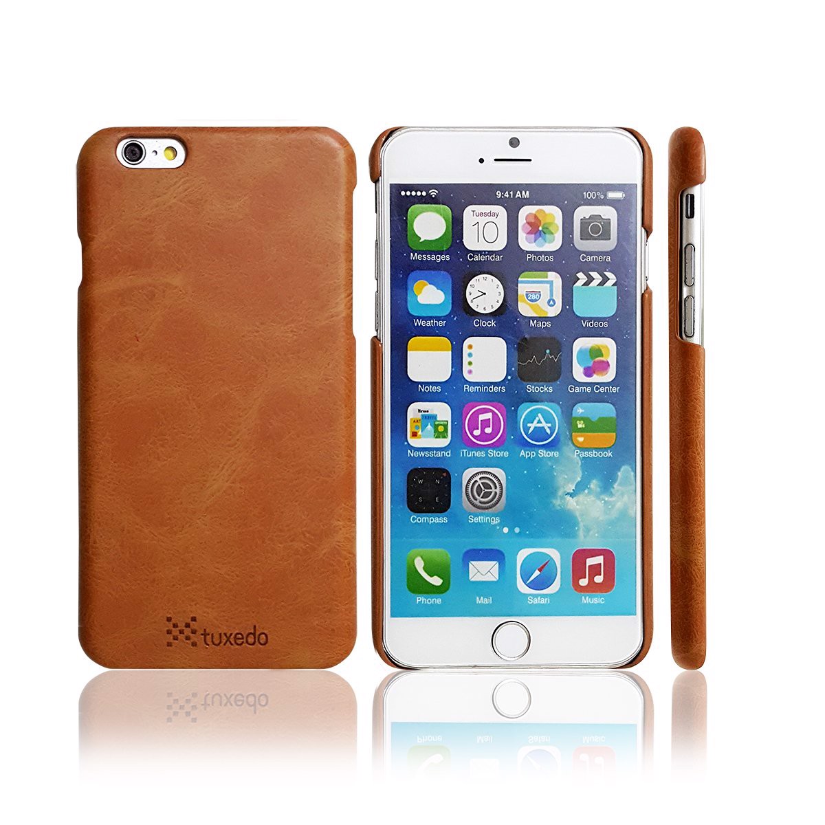 Ốp lưng da iPhone 6/6S Plus Tuxedo, da PU cao cấp