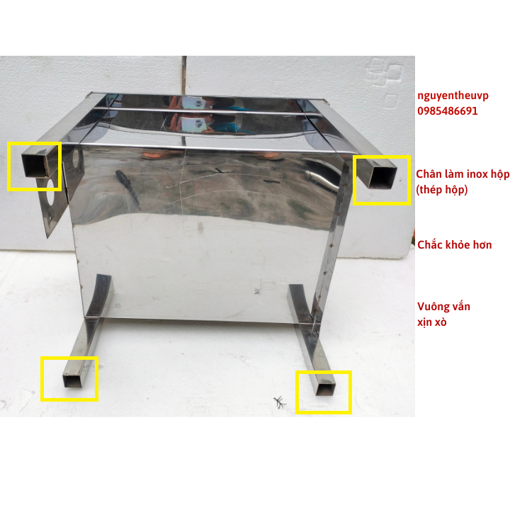 Máy nướng thịt, chả mini tự động chuẩn (xiên  inox đi kèm máy)