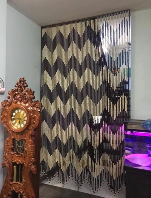 Mành Rèm Hạt Gỗ Loại Mau ( loại mau)