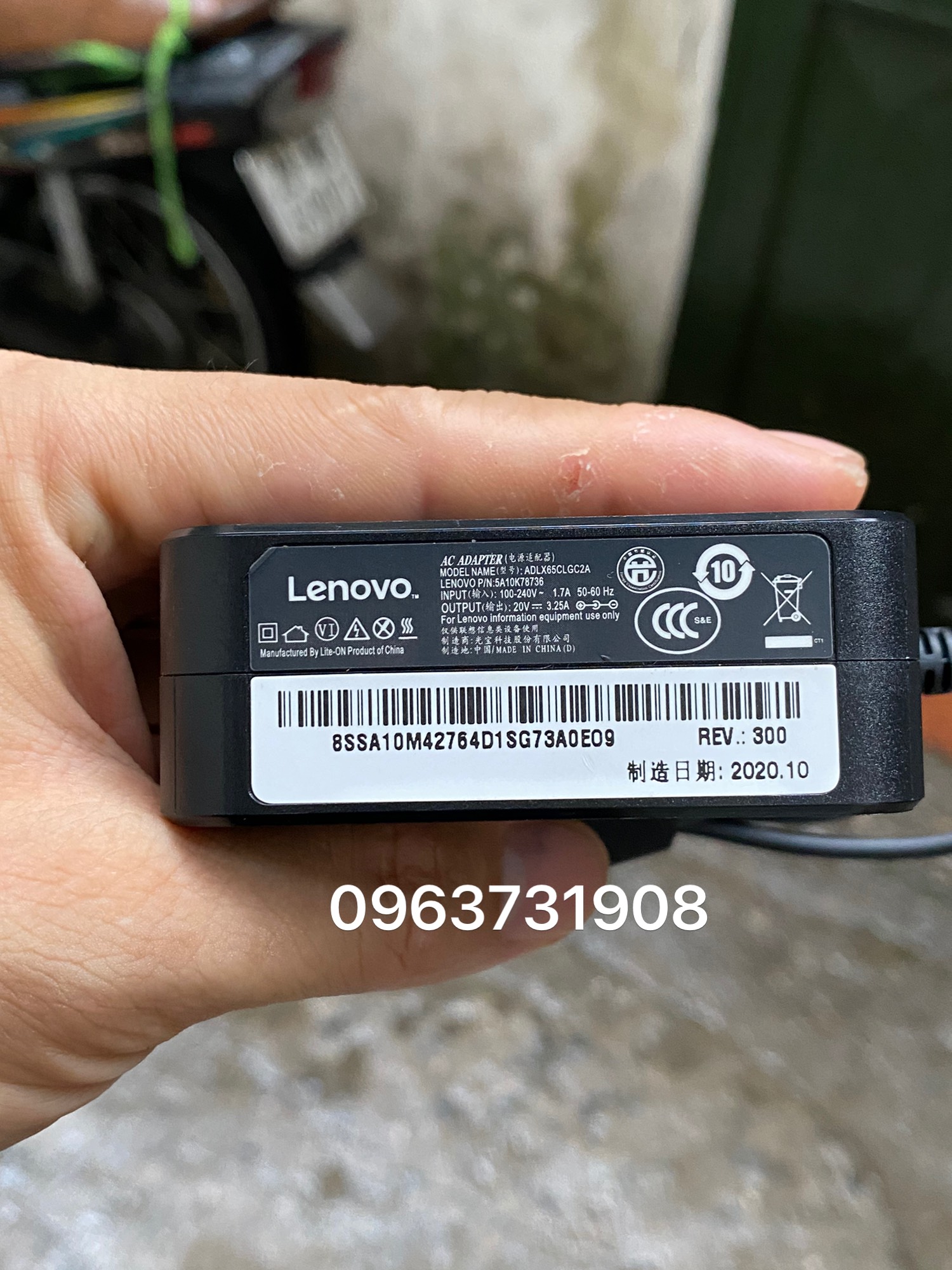 Sạc laptop lenovo yoga 520, 520-14ikb bản gốc theo máy