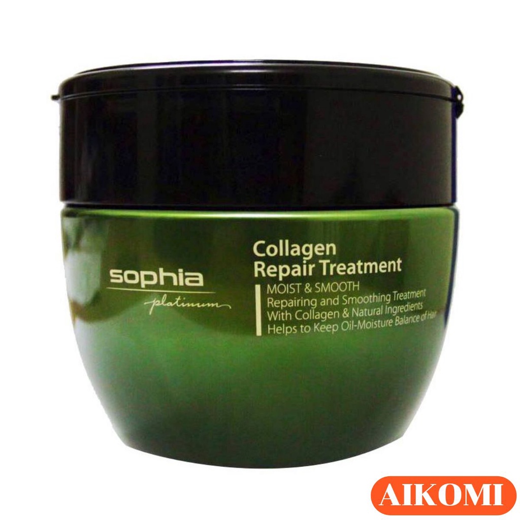Ủ tóc collagen - kem ủ tóc phục hồi collagen sophia 450ml chính hãng