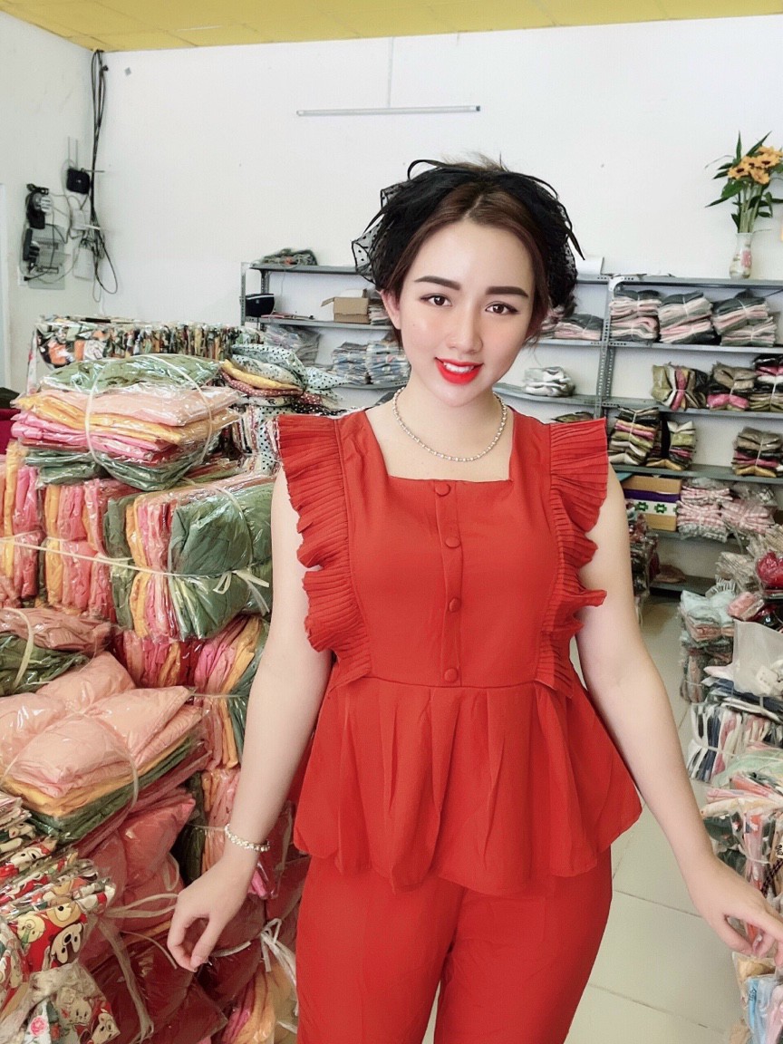 Freeship-Sét Đồ Bộ Nữ Kiểu Đẹp Dễ Thương Size Dưới 60Kg Van Anh Shop -  Mixasale