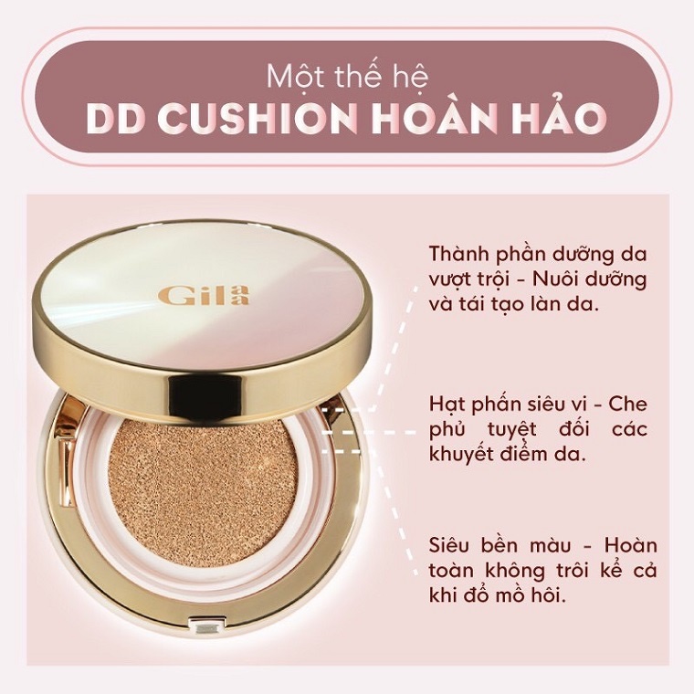 (sẵn)Phấn nước GILAA LONG WEAR DD CUSHION