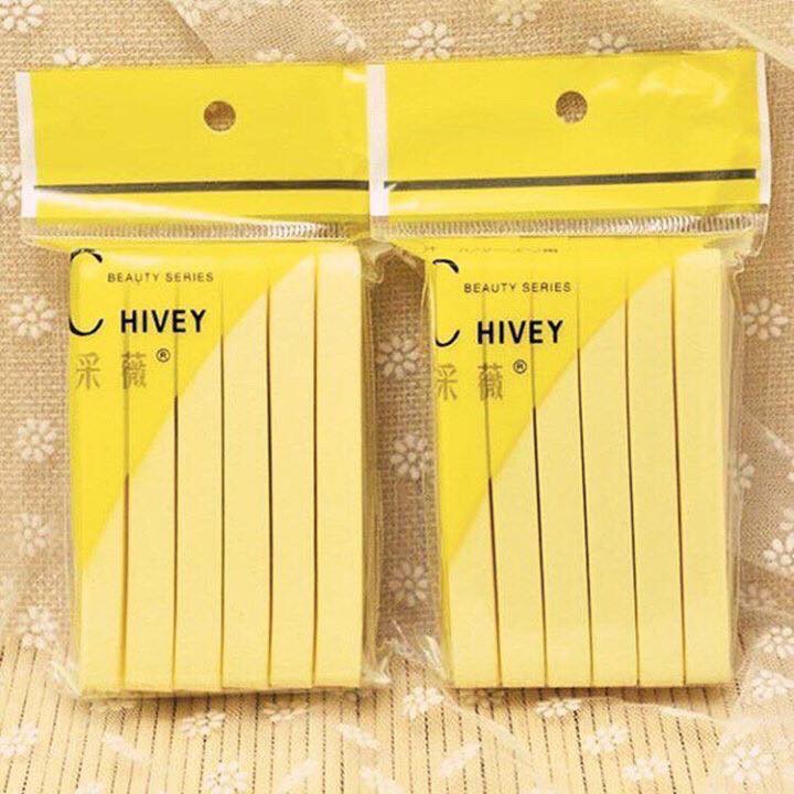 Bông rửa mặt bọt biển CHIVEY, gói 12 miếng