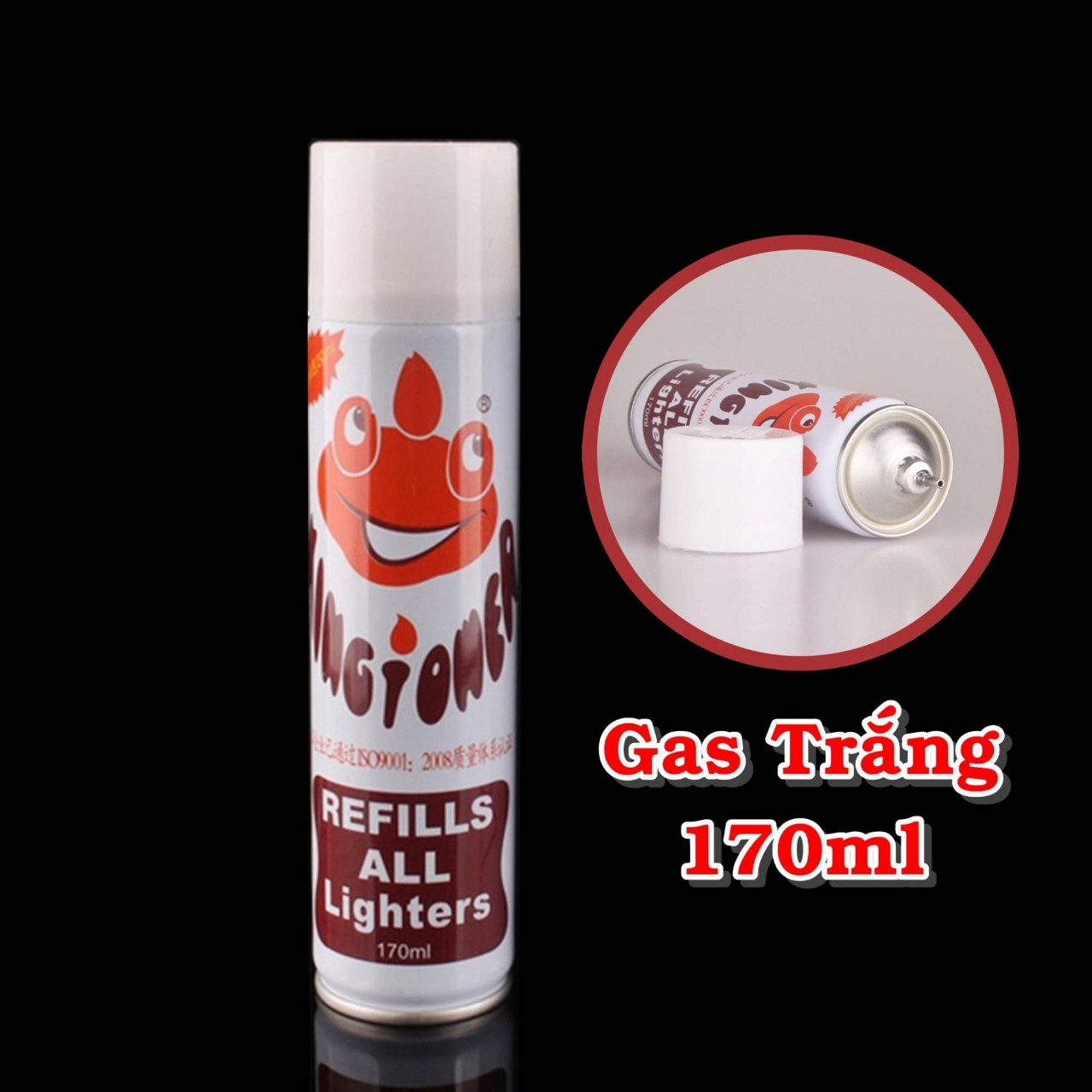 [ TẶNG KÈM 5 ĐẦU BƠM ] GA BƠM HỘP QUẸT - BẬT LỬA