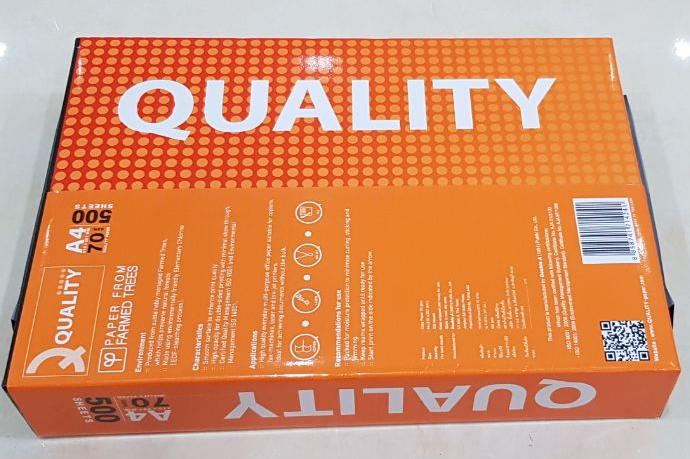 [HCM]Giấy A4 Quality 70gsm 500Sheets