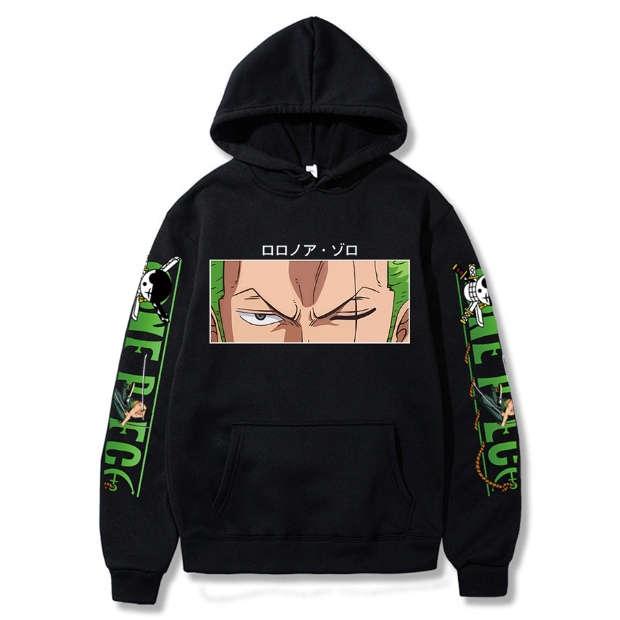 Áo Hoodie Nam Nữ Zoro, Vải Nỉ Ngoại Dày Dặn