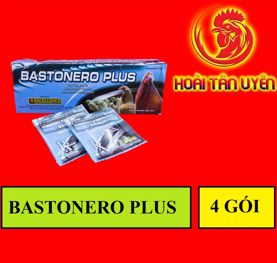 COMBO 4 GÓI Xỗ giun cho gà đá, gà con 1g/5gam