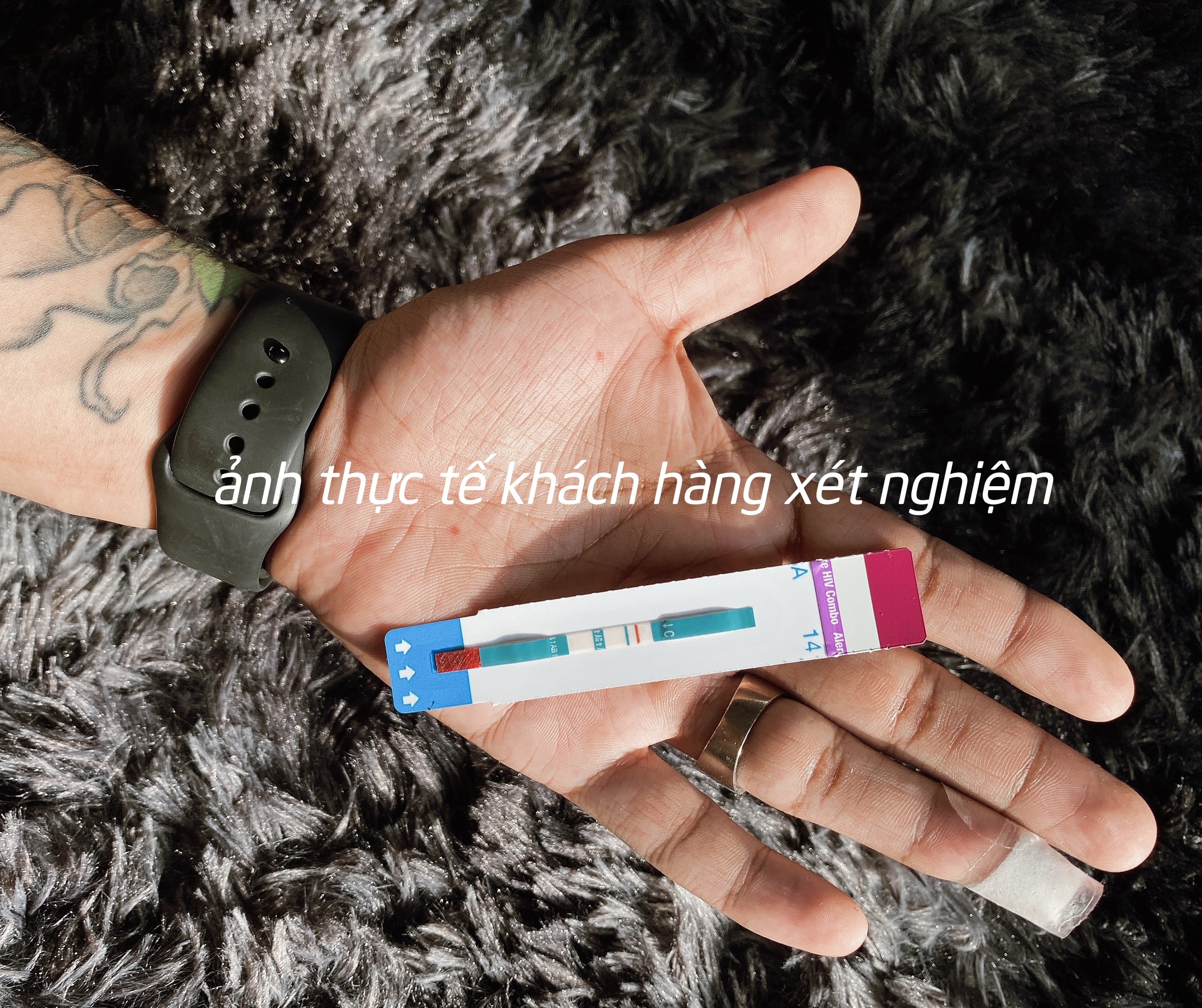 Bộ test xét nghiệm nhanh HIV Combo Alere 1/2 ( Ag/Ab) thế hệ 4, Thương hiệu Abbott, Giúp phát hiện HIV sau 14 ngày có nguy cơ