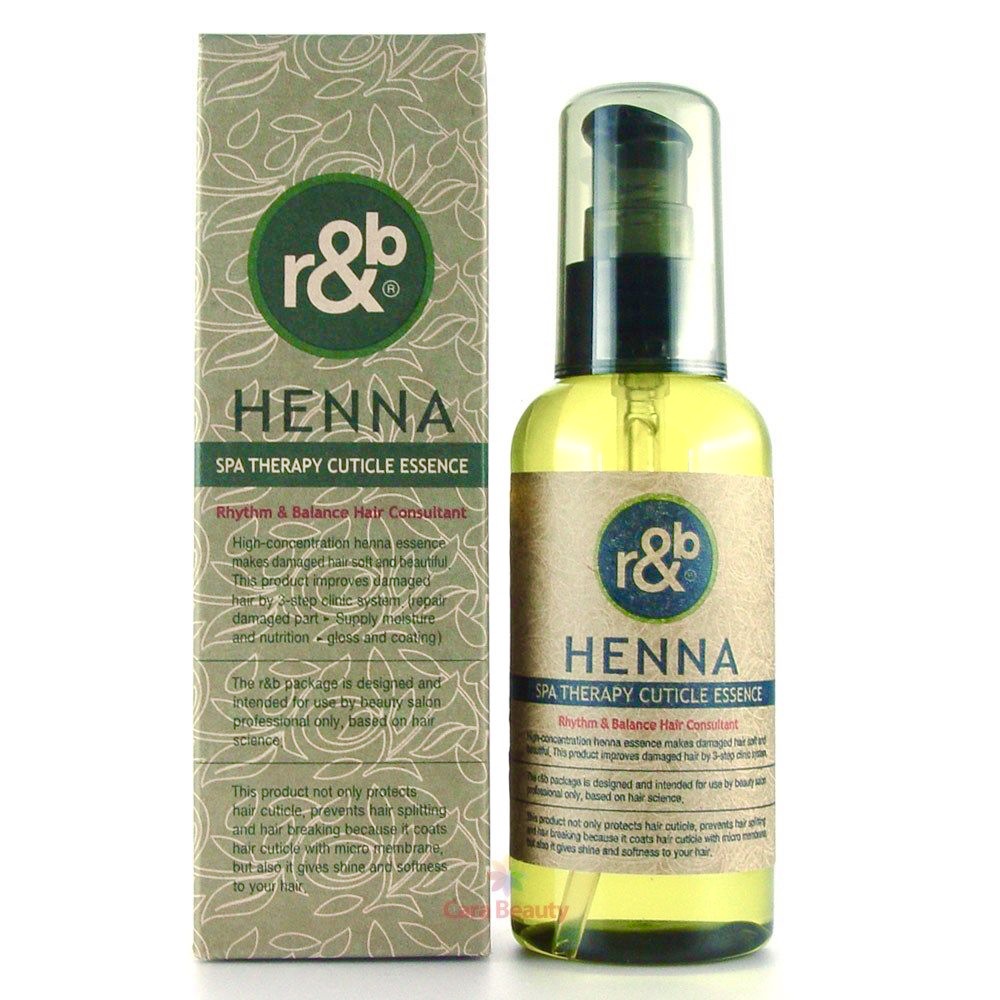 DẦU DƯỠNG TÓC R&B HENNA THẢO DƯỢC BÓNG MƯỢT PHỤC HỒI TÓC HƯ TỔN 100ML