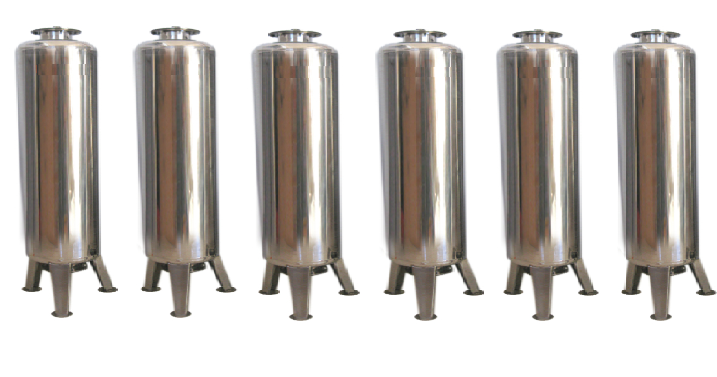 Vỏ Cột Lọc Nước Inox - Cột Lọc Inox Phi 300mm ( Đơn giá / 1 cột )