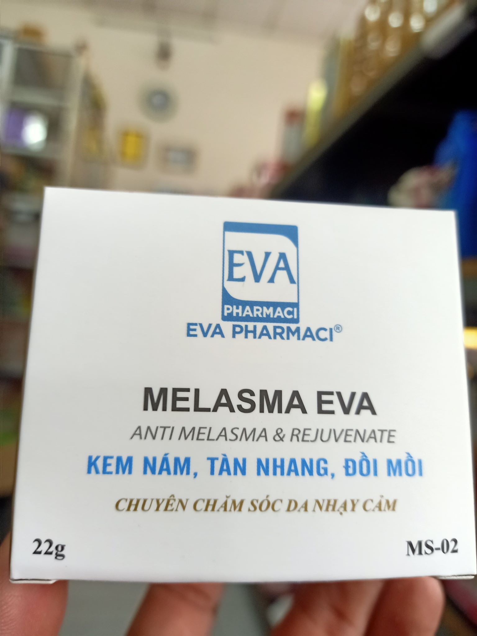 Kem nám, tàn nhang, đồi mồi - Melasma Eva