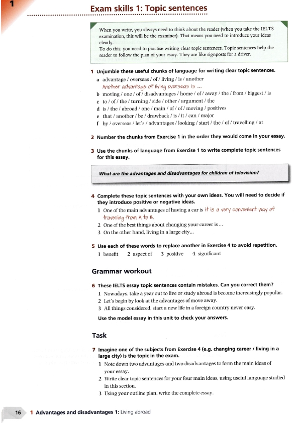 Sách IELTS Advantage Writing Skills