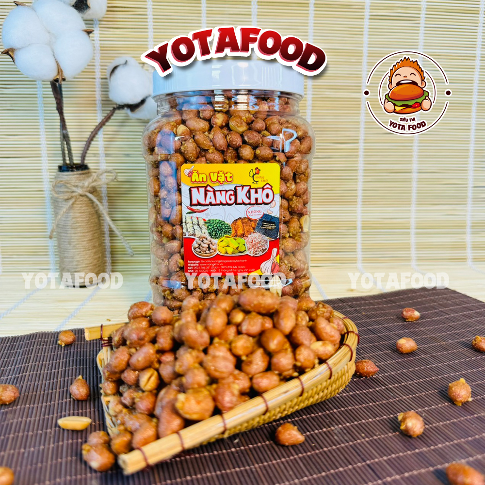 Sỉ 5 kí Đậu phộng rang tỏi ớt ( Giòn ngon - đậm vị )