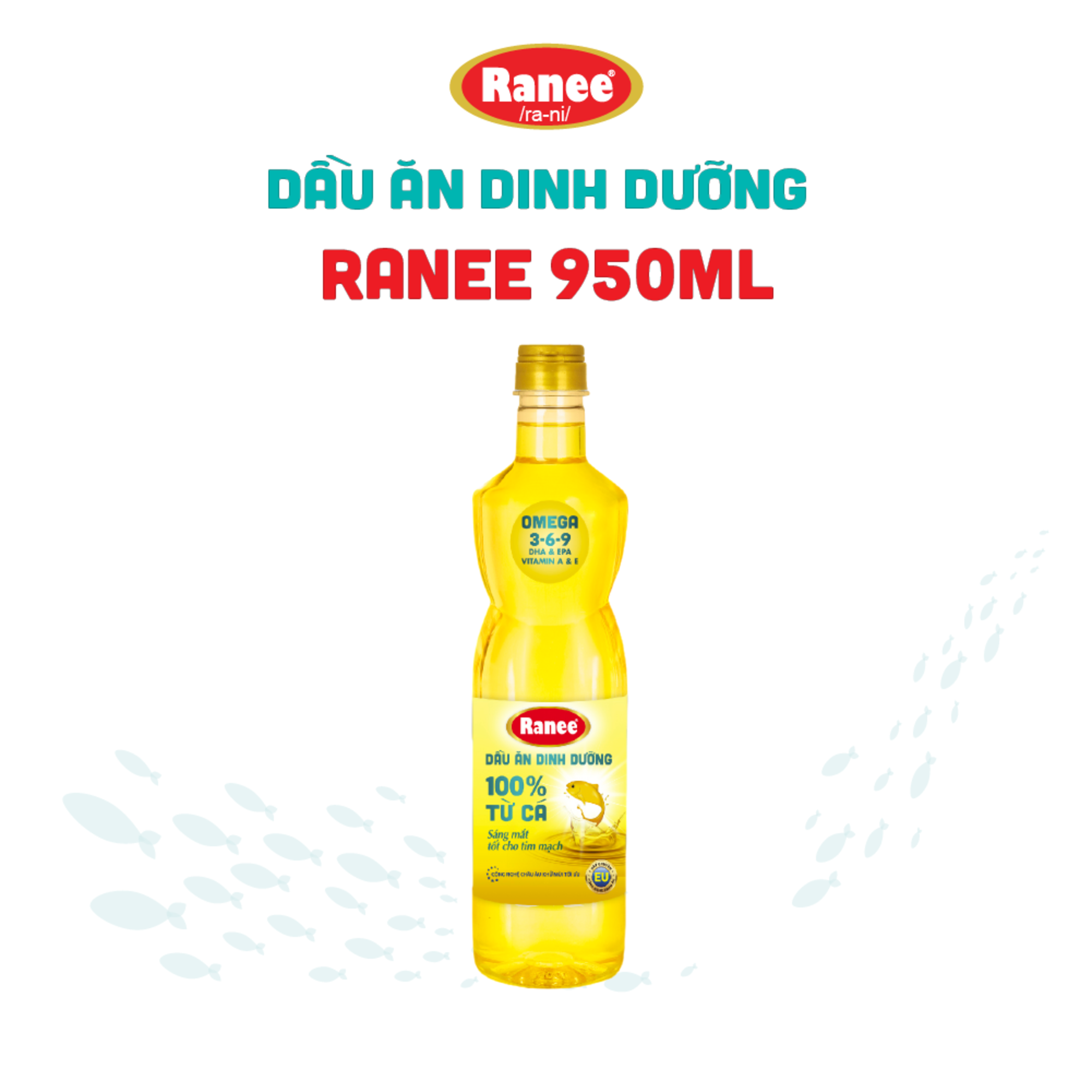 {Order 199K Get Free Butter Box -399K Get Free Wooden Spoon} Ranee Nutritional Cooking Oil 950ml