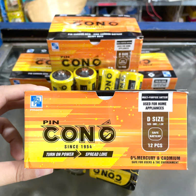 [HCM]Pin Ó Đại Vàng - Hộp 12 Viên