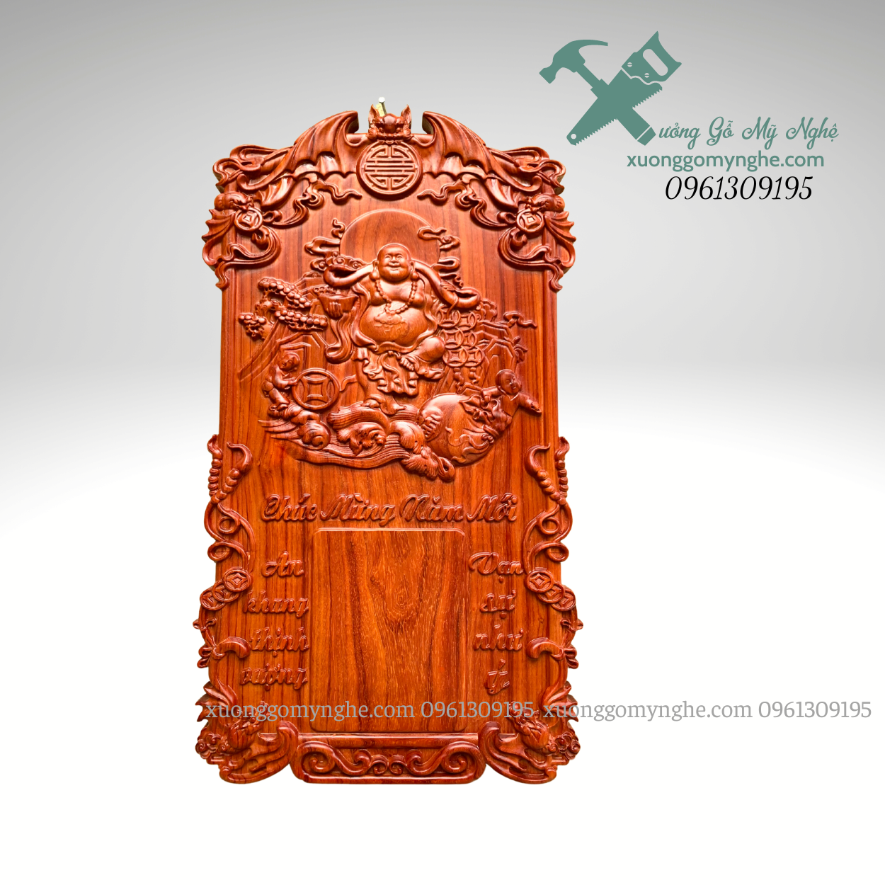 Đốc lịch treo tường gỗ hương