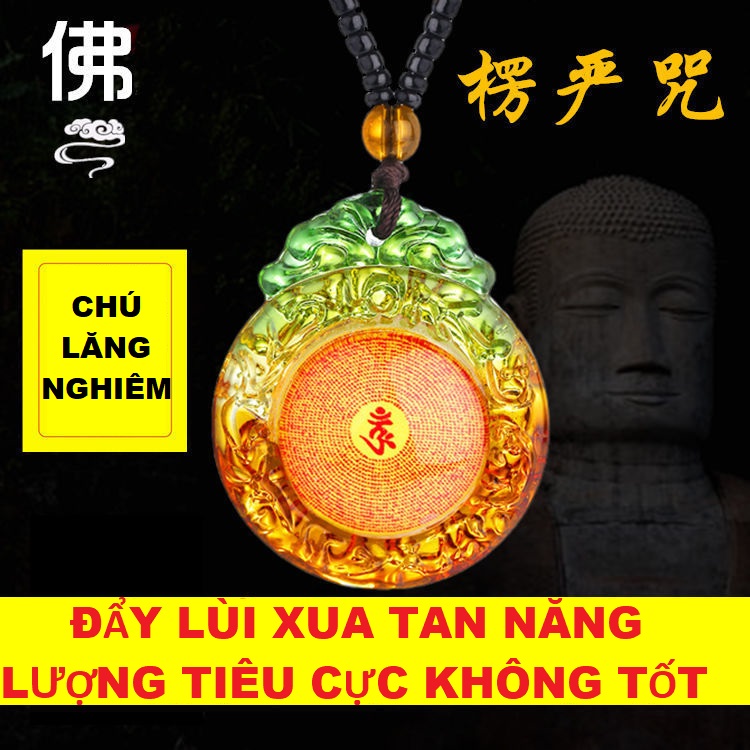 Dây chuyền Chú Lăng Nghiêm xua tan năng lượng tiêu cực DCHULANGNGHIEM3