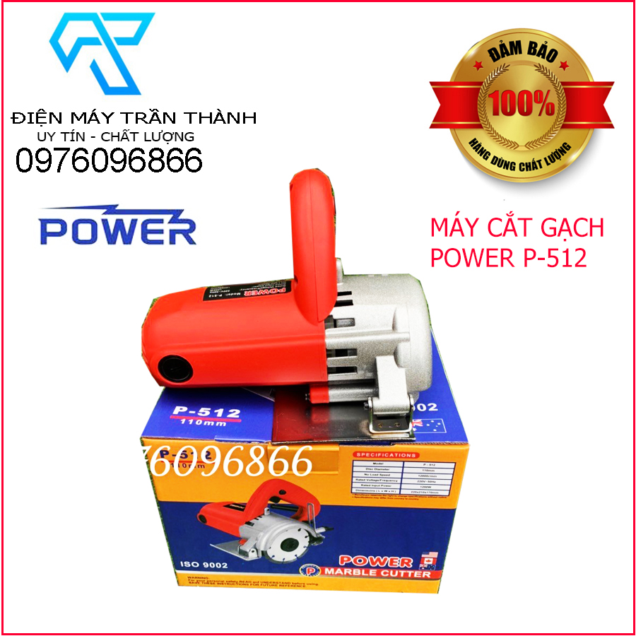 Máy Cắt Gạch Power 512 Nhập Khẩu Malaysia