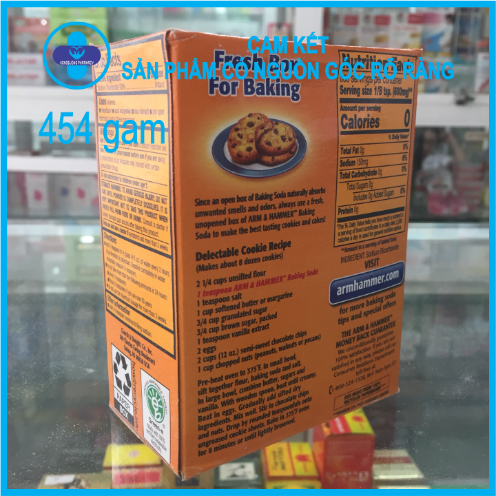 [CHÍNH HÃNG] BAKING SODA -  Bột đa công dụng nhập khẩu từ Mỹ