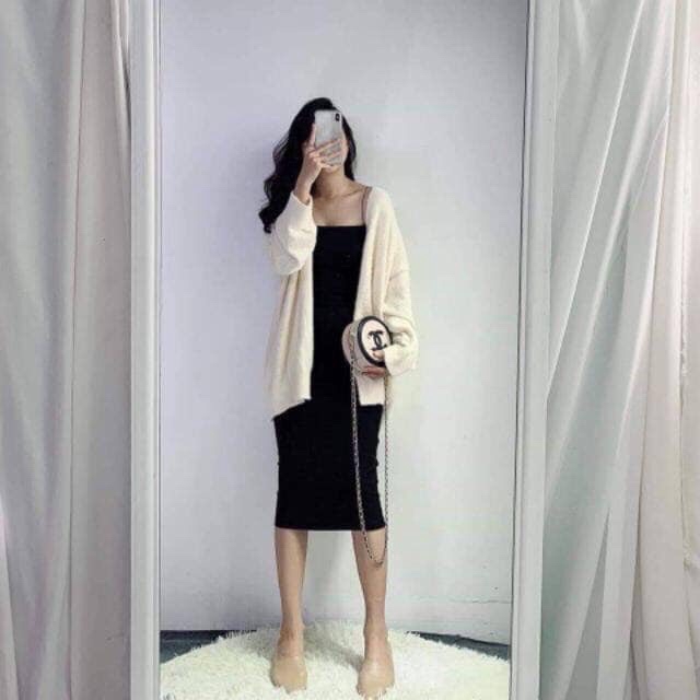 Váy 2 Dây Sợi Bún dáng dài