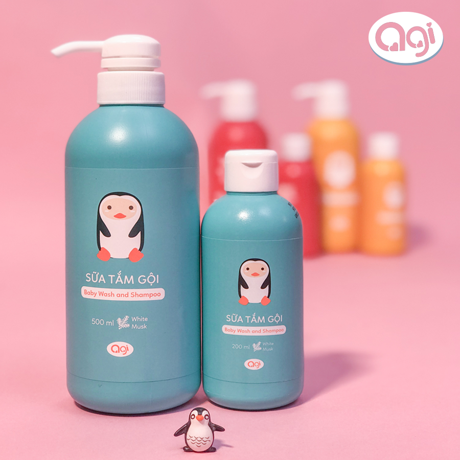 SỮA TẮM GỘI AGI 200ml/500ml