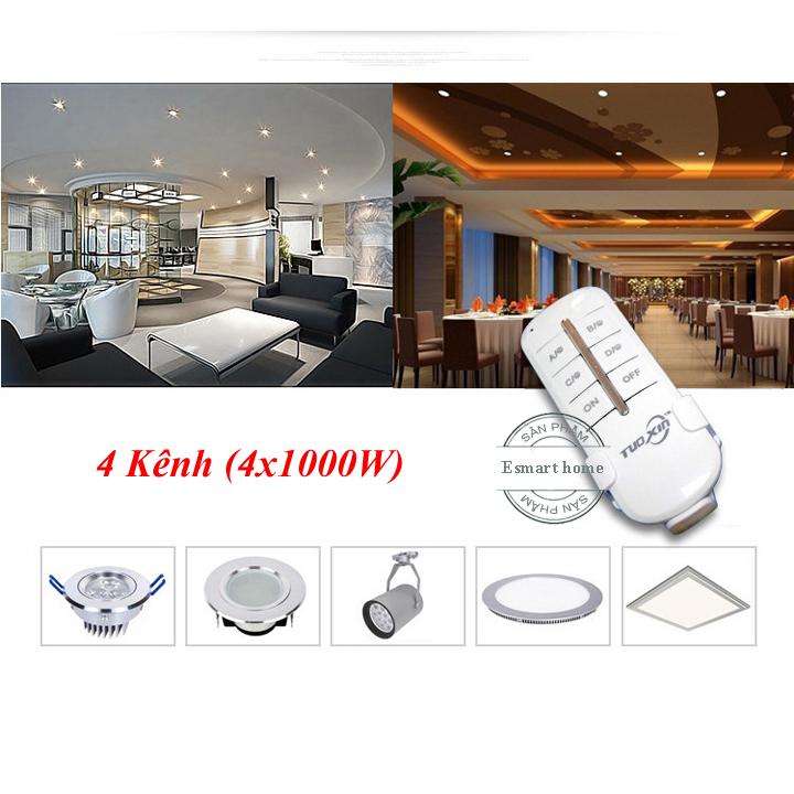 Công tắc điều khiển từ xa 4 kênh