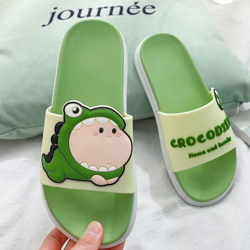 Dép Cá Sấu Crocodile Đế Hai Lớp Siêu Mềm | Dép Quai Ngang Nữ HOT 2020 | Minh Thư Shoes giá rẻ