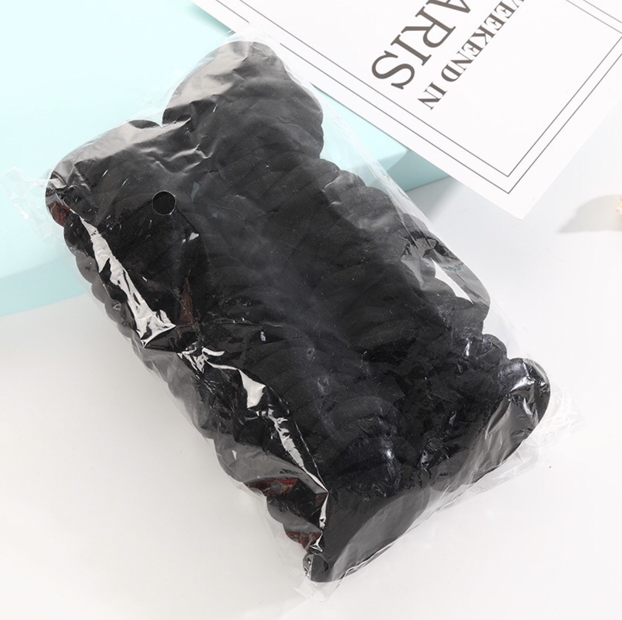 Sỉ 100 Dây Cột Tóc Thun Trơn Siêu Bền -phukienteen