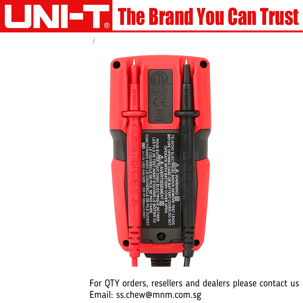 [HCM]UNI-T UT125C Pocket Size Digital Multimeter