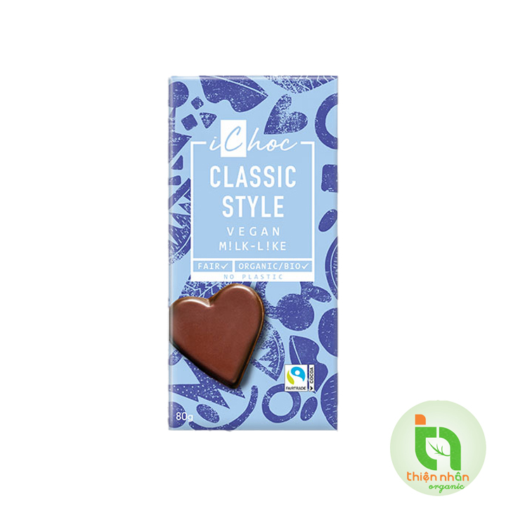 Ichoc Organic Vegan Chocolate 80g