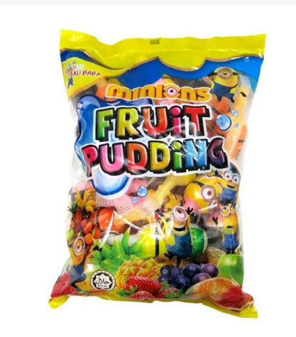 Thạch Rau Câu Trái Cây Fruit Pudding Minions ( Bịch 24 cây )