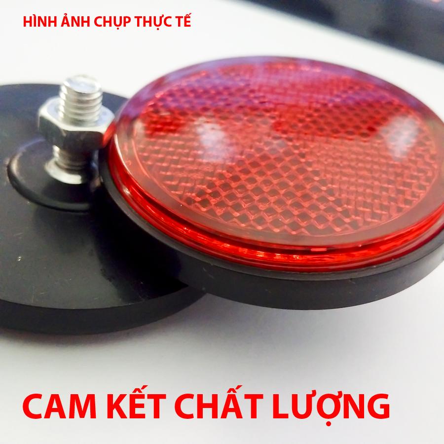 Đèn mắt Mèo Phản Quang gắn xe máy - Màu đỏ