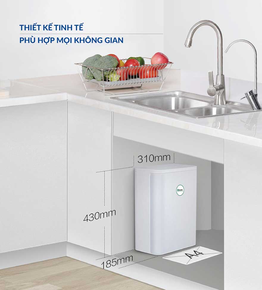Máy lọc nước AO Smith S600【Lắp Đặt Miễn phí, Bảo hành Chính hãng 12 tháng】