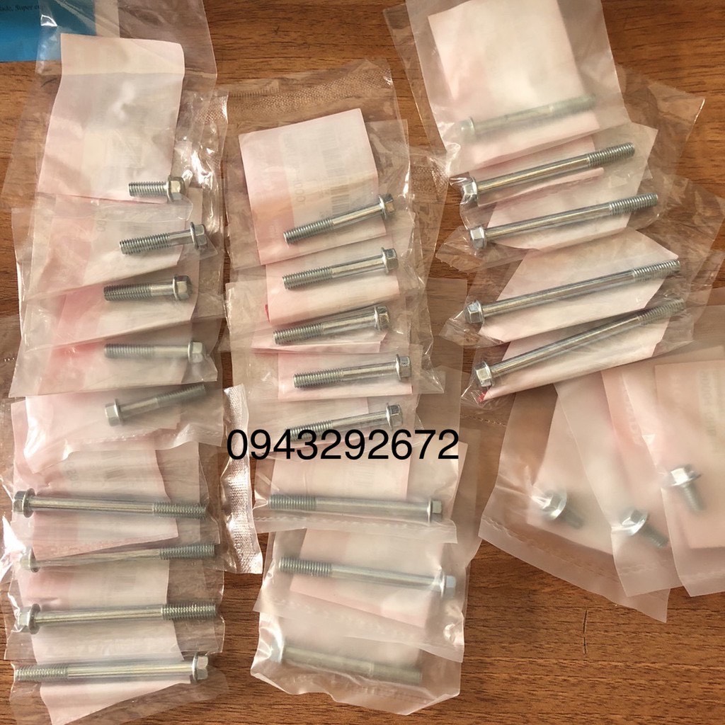 Bộ ốc lốc máy  Dream, wave... zin