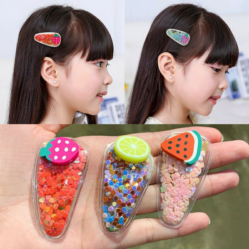 Kẹp Tóc Dễ Thương Hoa Quả Hàn Quốc