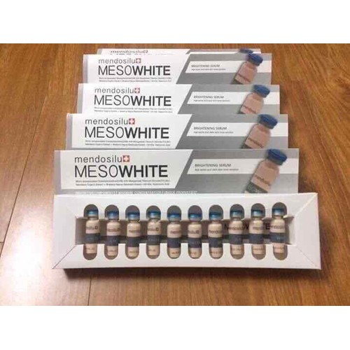 [Spa]Tách lẻ 5 ống cấy phấn Hàn Quốc Meso White