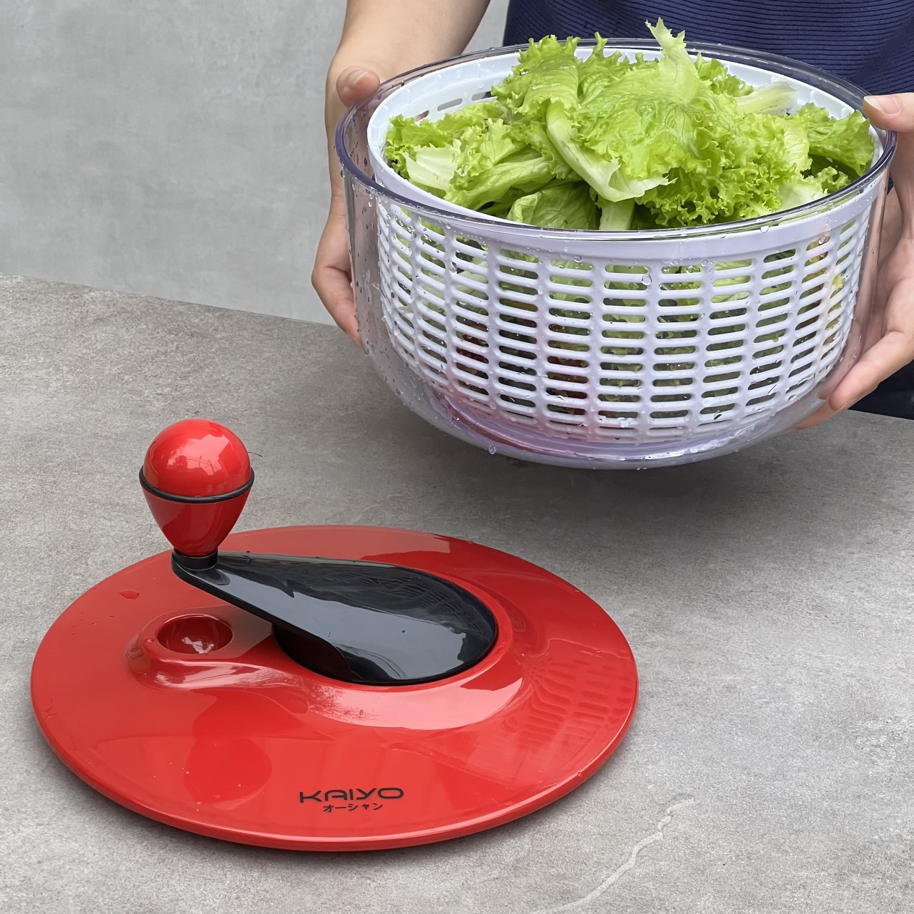 Rổ quay rau Kaiyo 5.5L
