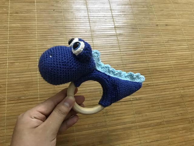 Lục lạc vòng gỗ 7cm