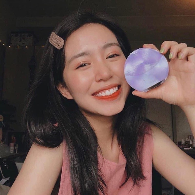 [BH 2 năm] Máy Rửa Mặt Foreo Luna Mini 2 Lolipop Màu Tím & Đỏ