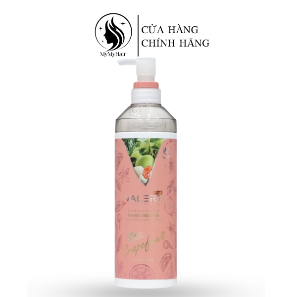 Dầu gội xả bưởi chống rụng kích mọc tóc VALERT Grapefruit 850ml tặng xịt bưởi 220ml