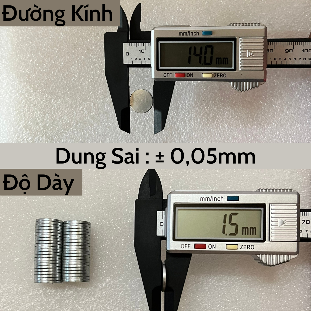 Nam Châm đất hiếm nhiều kích thước