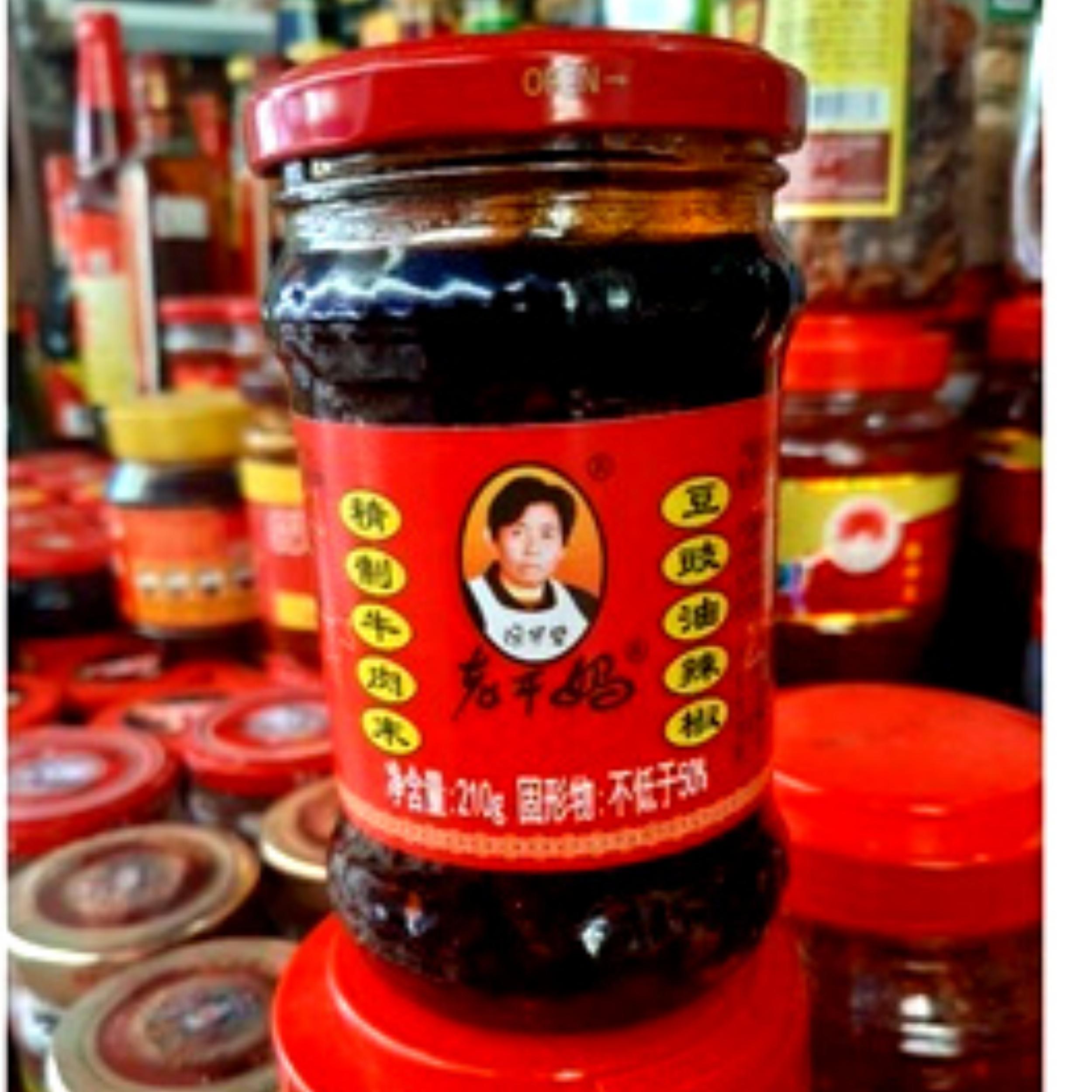[HÀNG NỘI ĐỊA] Ớt Chưng Dầu Tàu Xì Laoganma 280gr