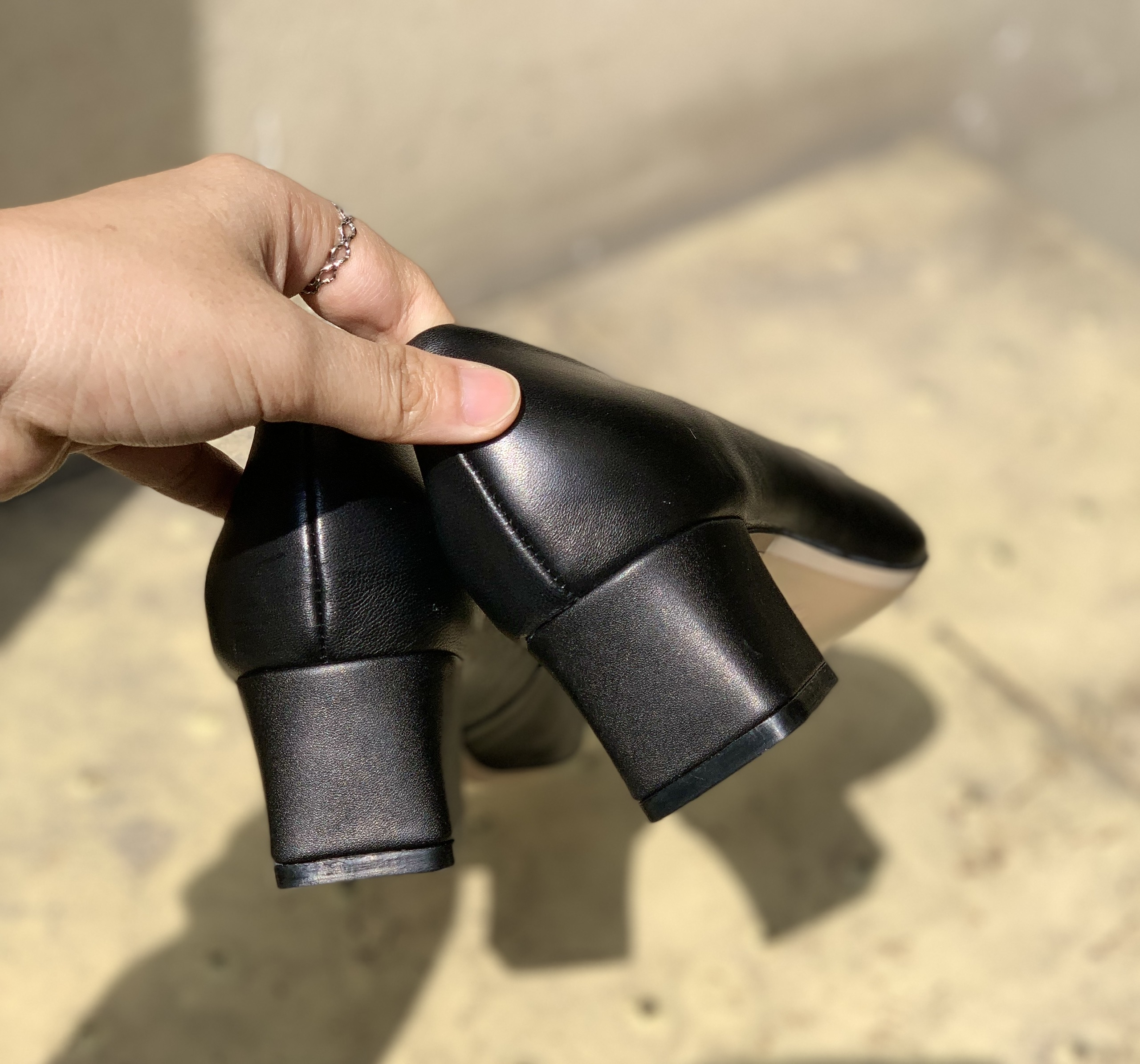Công sở Sam mũi nhọn gót vuông 5cm